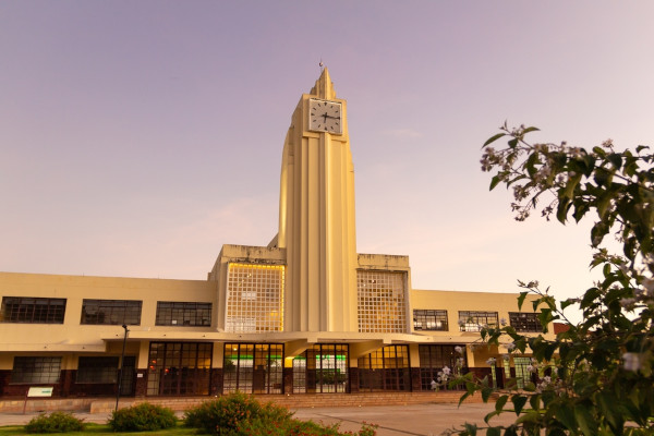 Antiga Estação Ferroviária de Goiânia (atual Museu Frei Confaloni), um ponto turístico que marcou a história de Goiânia.
