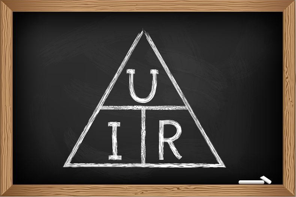 A lei de Ohm afirma que o potencial elétrico é produto da resistência pela corrente elétrica.