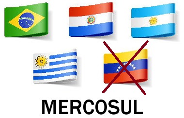 A suspensão da Venezuela do Mercosul ocorreu em dezembro de 2016*