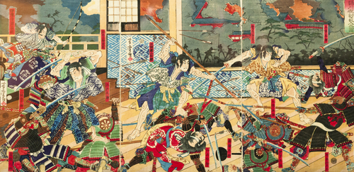 Batalha Samurai, uma enigmática figura da cultura japonesa.